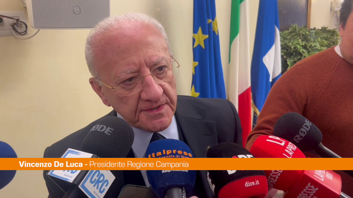 De Luca “Centro produzione Rai di Napoli? Si sta completando progetto” De Luca “Centro produzione Rai di Napoli? Si sta completando progetto”