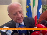 De Luca “Centro produzione Rai di Napoli? Si sta completando progetto”