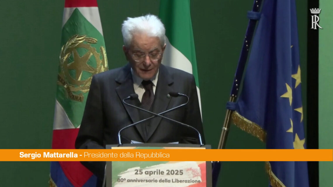 25 aprile, Mattarella “È sempre tempo di Resistenza” 25 aprile, Mattarella “È sempre tempo di Resistenza”