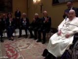 Papa Francesco incontra vertici e personale del Policlinico Gemelli
