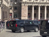 Vance lascia Palazzo Chigi dopo l’incontro con Meloni