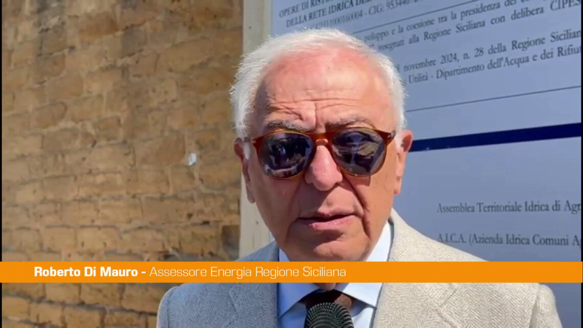 Rete idrica di Agrigento, Di Mauro “Opera importante per la città” Rete idrica di Agrigento, Di Mauro “Opera importante per la città”