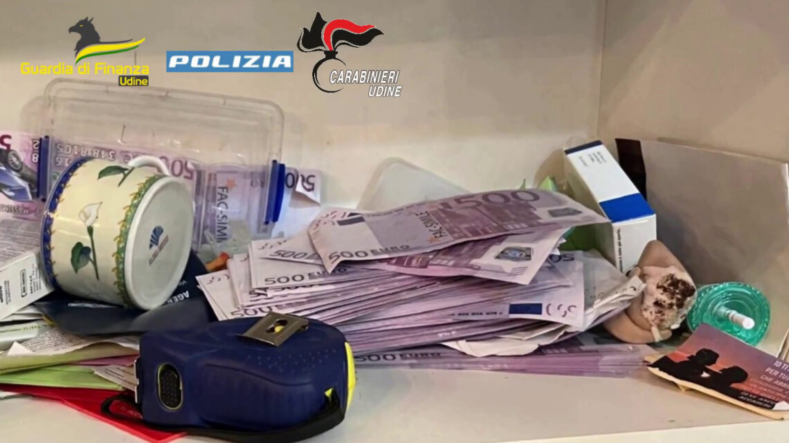 Operazione a Udine, 6 arresti e 4 sequestri di immobili Operazione a Udine, 6 arresti e 4 sequestri di immobili