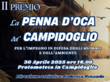 “La Penna d’Oca del Campidoglio” agli amici degli animali di ieri e di oggi.