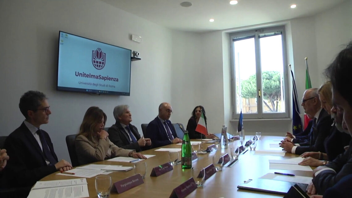 Il presidente dell’Estonia Karis visita UnitelmaSapienza Il presidente dell’Estonia Karis visita UnitelmaSapienza