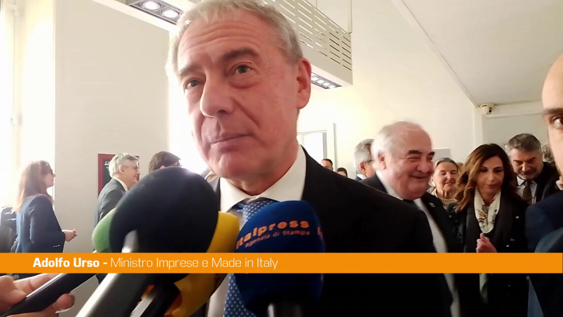 Urso “Il treno del made in Italy corre su identità e innovazione” Urso “Il treno del made in Italy corre su identità e innovazione”