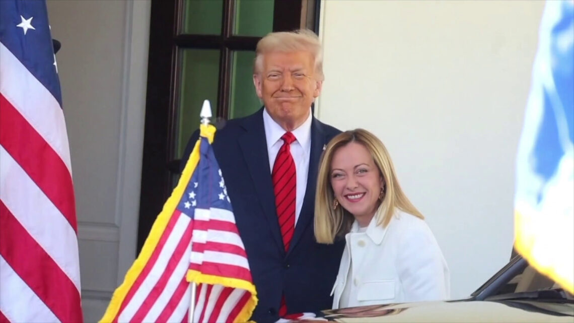 Trump accoglie Meloni alla Casa Bianca “È una grande persona” Trump accoglie Meloni alla Casa Bianca “È una grande persona”