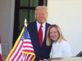 Trump accoglie Meloni alla Casa Bianca “È una grande persona”