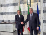 Incontro fra Tajani e ministro Esteri iraniano Araghchi