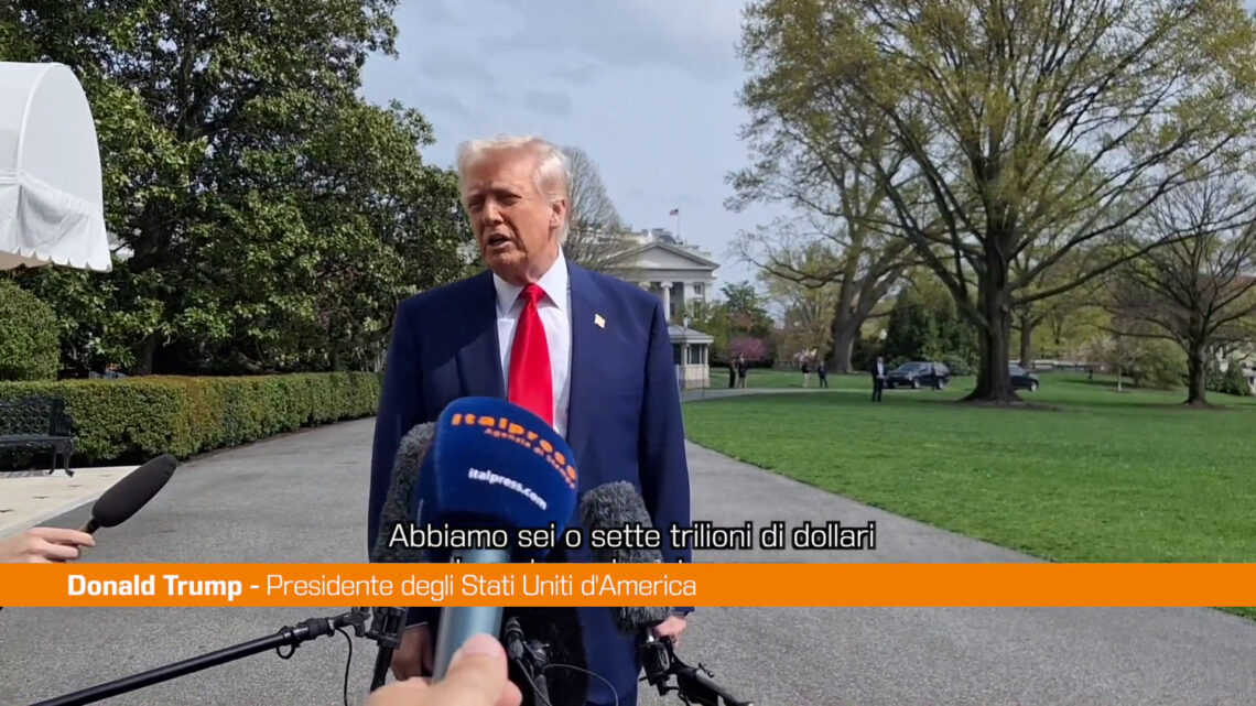 Trump “I dazi porteranno trilioni, gli Usa faranno il boom” Trump “I dazi porteranno trilioni, gli Usa faranno il boom”