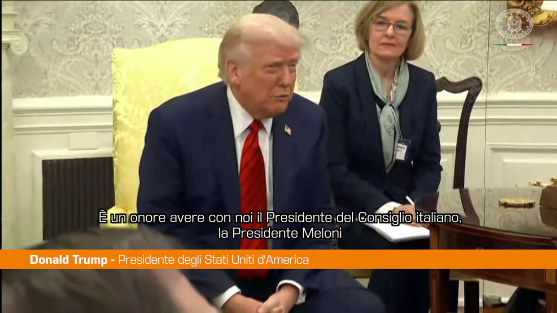 Trump “Meloni ha conquistato l’Europa, è speciale” Trump “Meloni ha conquistato l’Europa, è speciale”