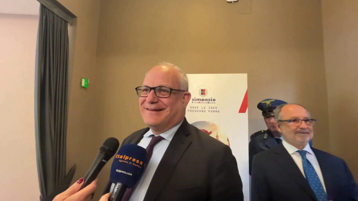 Gualtieri “Le anime di Roma hanno grande amore per la città” Gualtieri “Le anime di Roma hanno grande amore per la città”