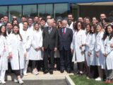 Mattarella visita il sistema farmaceutico produttivo del Lazio