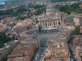 Papa, l’elicottero della Polizia sorvola piazza San Pietro