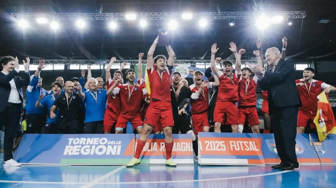 Torneo delle Regioni calcio a 5: festa Lazio, Piemonte VdA e Sicilia Torneo delle Regioni calcio a 5: festa Lazio, Piemonte VdA e Sicilia
