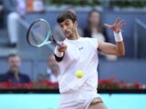 Musetti sconfitto da Draper in semifinale al Masters 1000 di Madrid