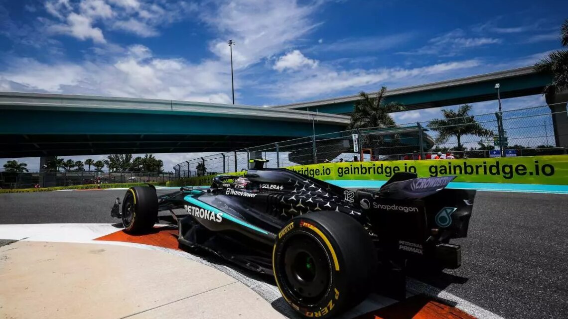 Super pole di Antonelli nelle qualifiche Sprint a Miami Super pole di Antonelli nelle qualifiche Sprint a Miami