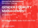 Pari opportunità in azienda, torna il master in Gender Equality