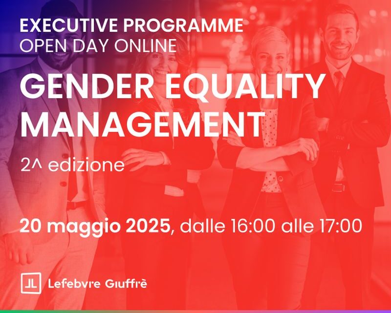 Pari opportunità in azienda, torna il master in Gender Equality Pari opportunità in azienda, torna il master in Gender Equality