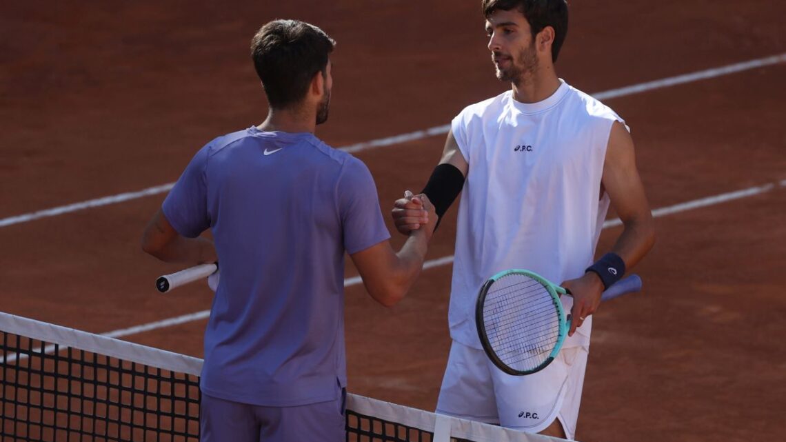 Musetti ko in semifinale a Roma contro Alcaraz Musetti ko in semifinale a Roma contro Alcaraz