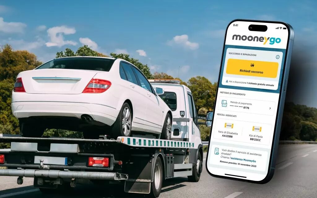MooneyGo completa l’offerta del telepedaggio con l’assistenza stradale MooneyGo completa l’offerta del telepedaggio con l’assistenza stradale