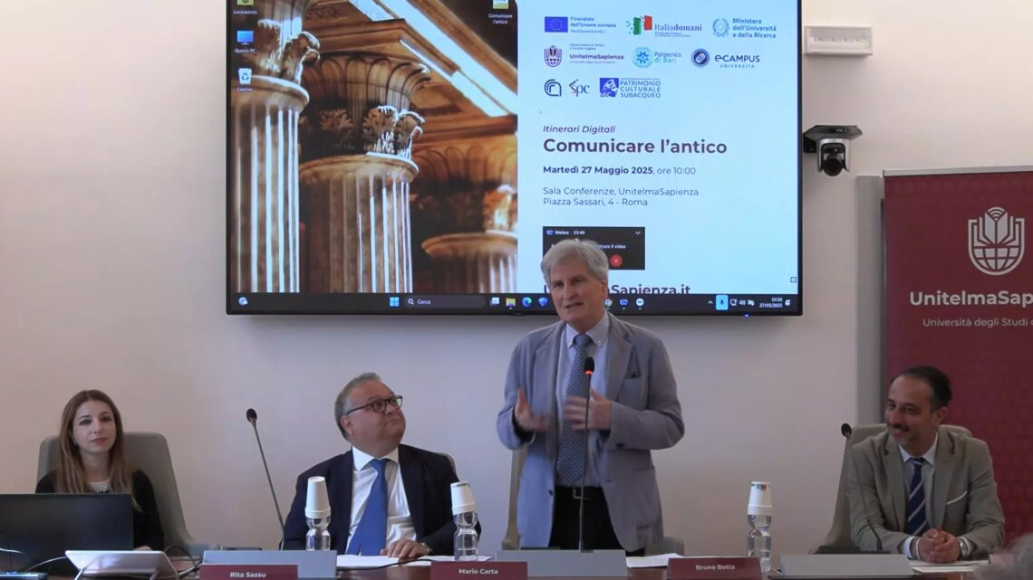A UnitelmaSapienza un incontro su “Comunicare l’antico” A UnitelmaSapienza un incontro su “Comunicare l’antico”