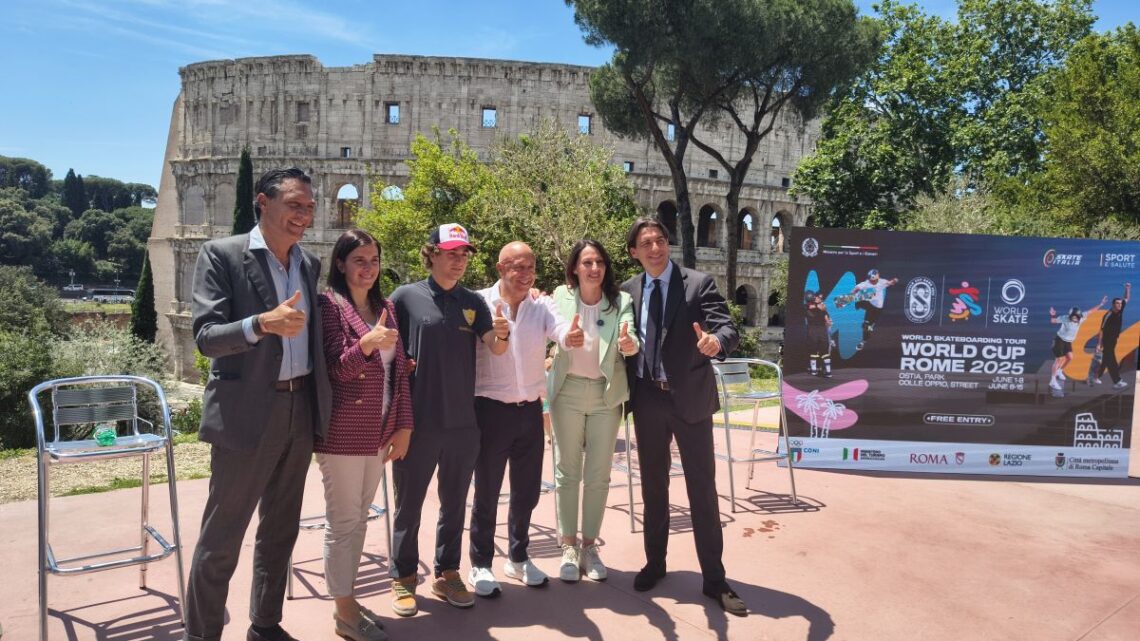 Roma “caput mundi” skate olimpico: arriva la Coppa del Mondo Roma “caput mundi” skate olimpico: arriva la Coppa del Mondo