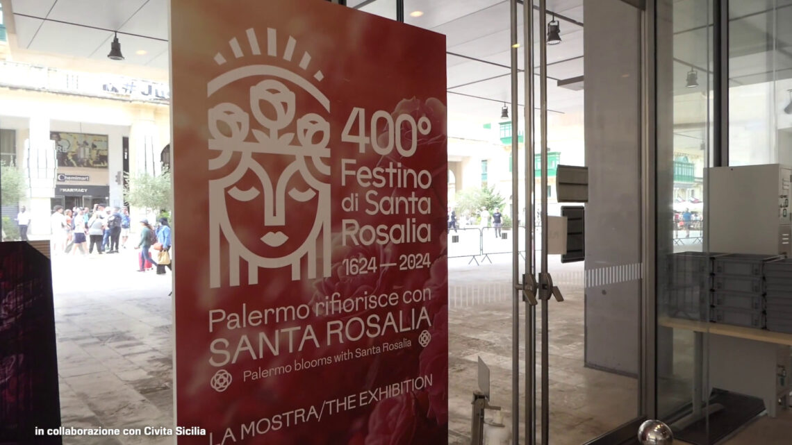 Al Parlamento maltese la mostra “Palermo rifiorisce con Santa Rosalia”