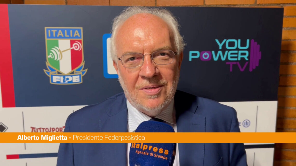 Pesi, Miglietta “Orgoglioso dei nostri atleti e della federazione” Pesi, Miglietta “Orgoglioso dei nostri atleti e della federazione”