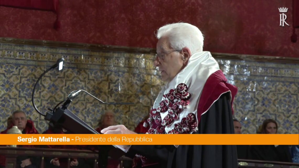 Mattarella “I valori europei non ammettono compromessi morali” Mattarella “I valori europei non ammettono compromessi morali”
