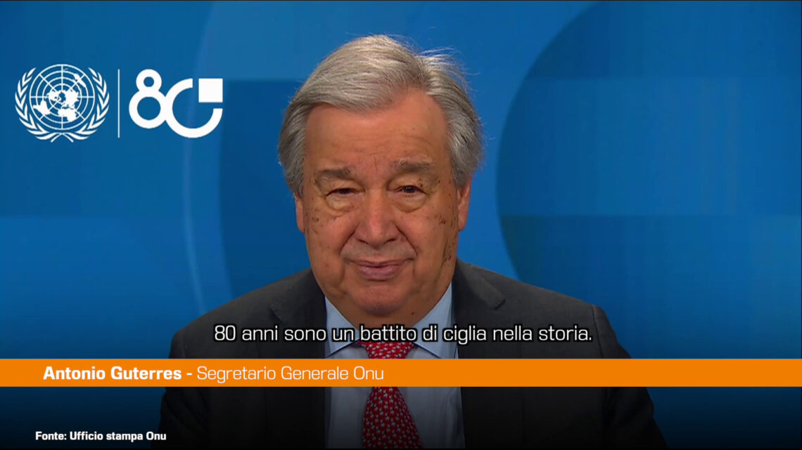 Guterres “Le Nazioni Unite sono un miracolo vivente” Guterres “Le Nazioni Unite sono un miracolo vivente”