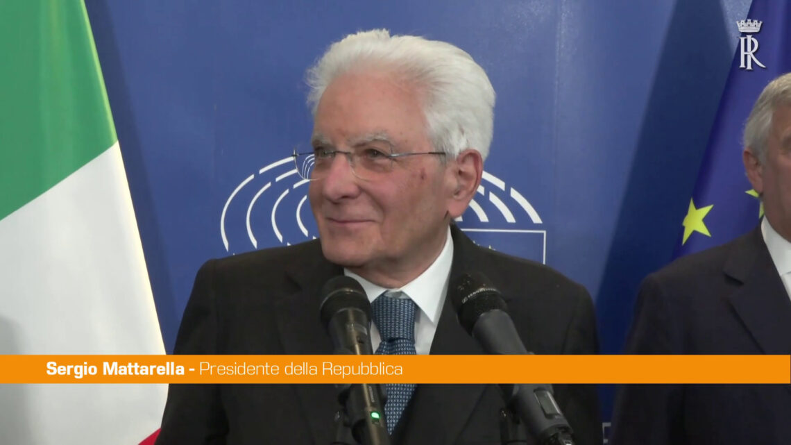 Mattarella agli eurodeputati “La Repubblica Italiana vi è vicina” Mattarella agli eurodeputati “La Repubblica Italiana vi è vicina”