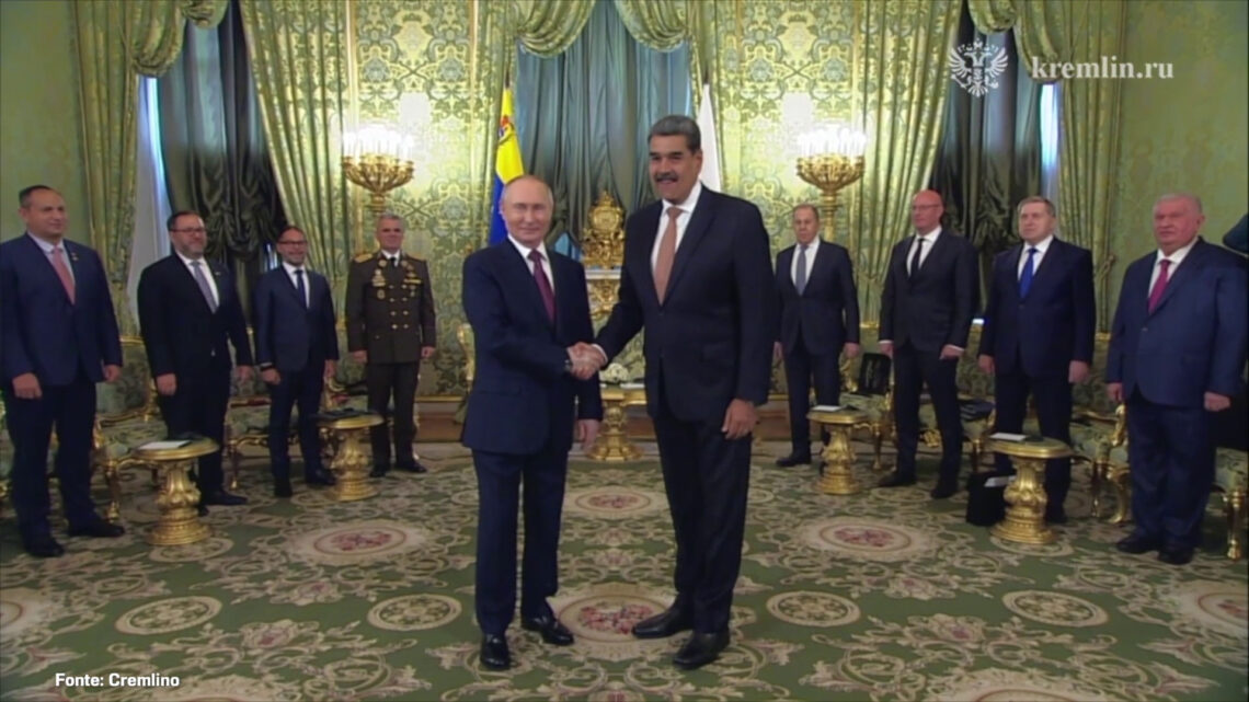 Putin riceve il presidente del Venezuela Maduro, focus su cooperazione Putin riceve il presidente del Venezuela Maduro, focus su cooperazione