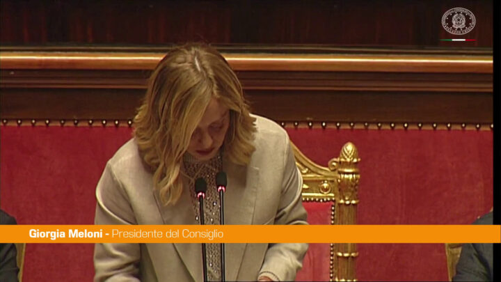 “Duello” Meloni-Renzi al Question Time in Senato