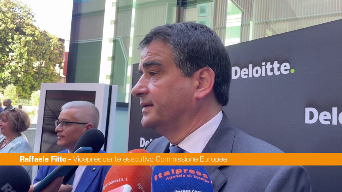 Dazi, Fitto “Serve un’intesa” Dazi, Fitto “Serve un’intesa”