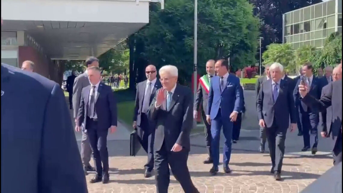 Mattarella è arrivato all’Itcilo di Torino, le immagini Mattarella è arrivato all’Itcilo di Torino, le immagini