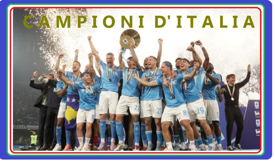Esplode Napoli, è 4° scudetto con un popolo in delirio Esplode Napoli, è 4° scudetto con un popolo in delirio