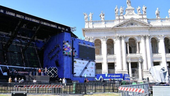 Primo Maggio: la passerella del concerto e il silenzio sul vero lavoro
