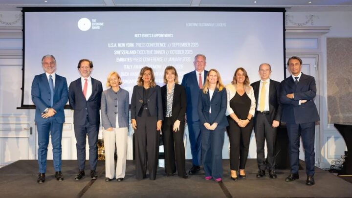 THE EXECUTIVE AWARD 2025: a Milano la terza edizione celebra la leadership sostenibile, a GIORGIO ARMANI l’HONORARY AWARD 