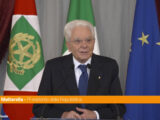 Mattarella “Non rassegniamoci alla supremazia delle cattive notizie”