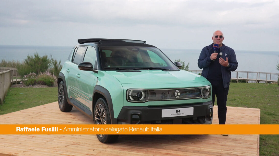 Renault R4 E-Tech Electric, Fusilli “Rilanciamo una vettura iconica” Renault R4 E-Tech Electric, Fusilli “Rilanciamo una vettura iconica”