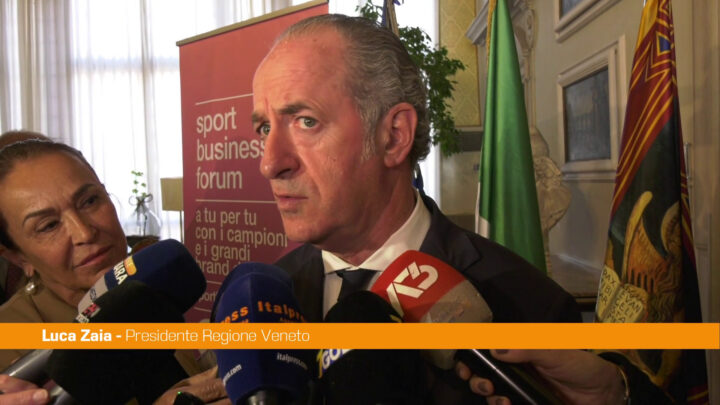 Zaia “Collina di Libri e Sport Business Forum grandi eventi in Veneto”