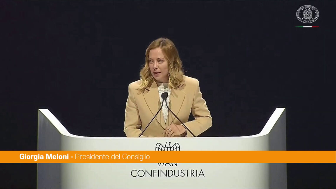 Industria, Meloni “Il nodo del costo dell’energia è il più urgente” Industria, Meloni “Il nodo del costo dell’energia è il più urgente”