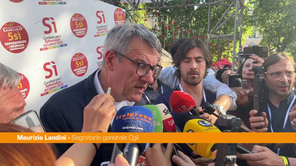 Referendum, Landini “Tentativo di oscurare è inaccettabile” Referendum, Landini “Tentativo di oscurare è inaccettabile”