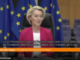 Von der Leyen “Mattarella punto di riferimento per l’Europa”
