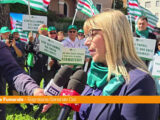 Sit-in della Cisl per la pace in MO, Fumarola “Cessate il fuoco”