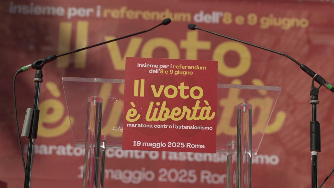 Referendum, a Roma una maratona contro l’astensionismo Referendum, a Roma una maratona contro l’astensionismo