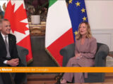 Meloni incontra Carney “Sull’Ucraina condividiamo sforzi per la pace”