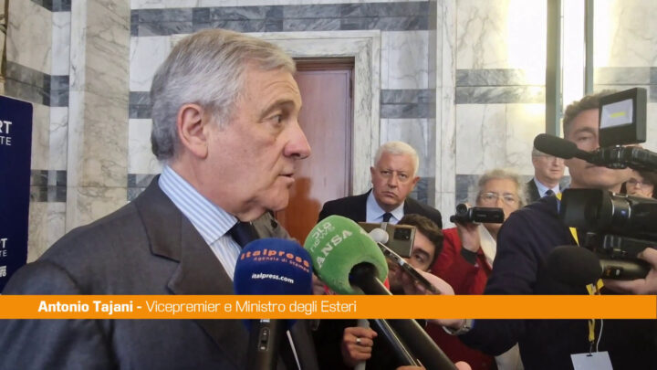 Tajani “L’Italia è impegnata per favorire la pace a Gaza”